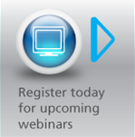 Register today for upcoming webinars